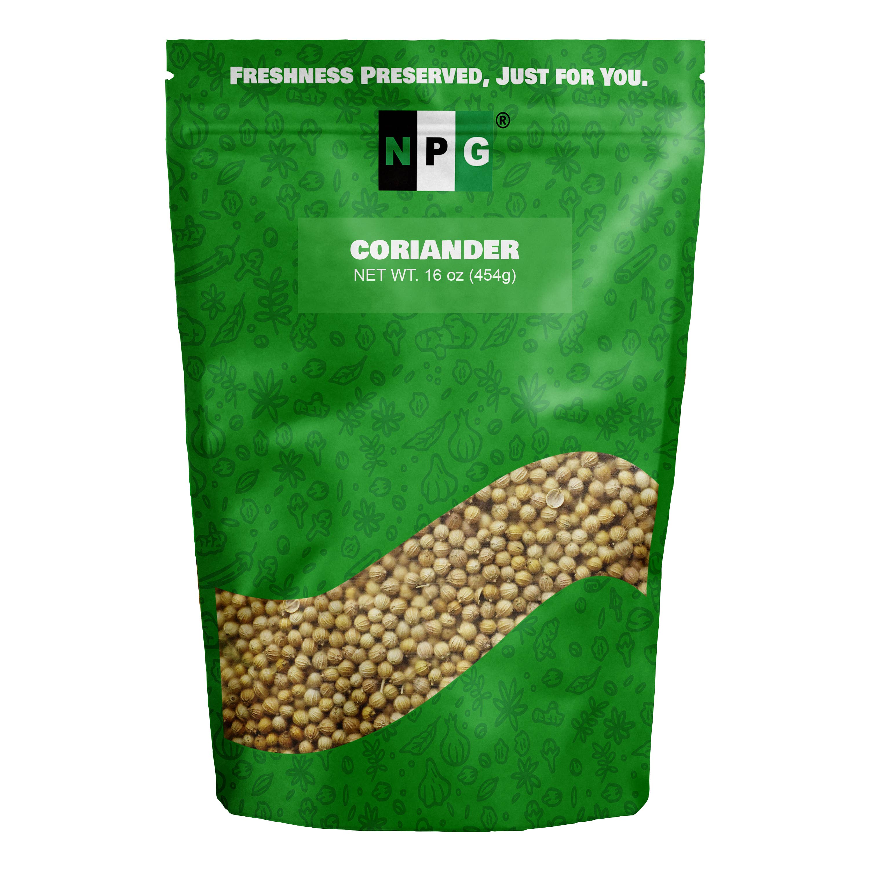 Natural Plus Green - Wholesale Dried Spice - NPG Coriander Seed 16 Oz, Whole Cilantro Seeds0