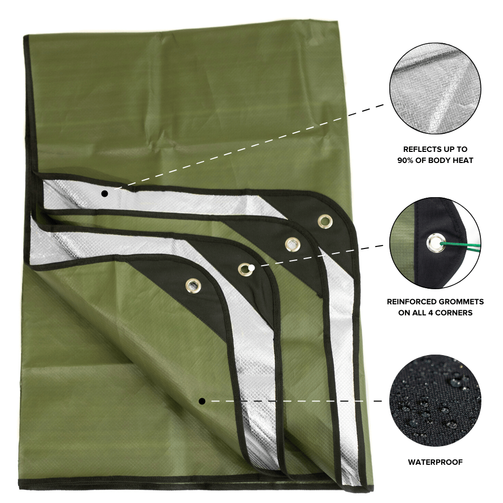 Arcturus - Wholesale Picnic Blanket - Arcturus Outdoor Survival Blanket 60" x 82"18