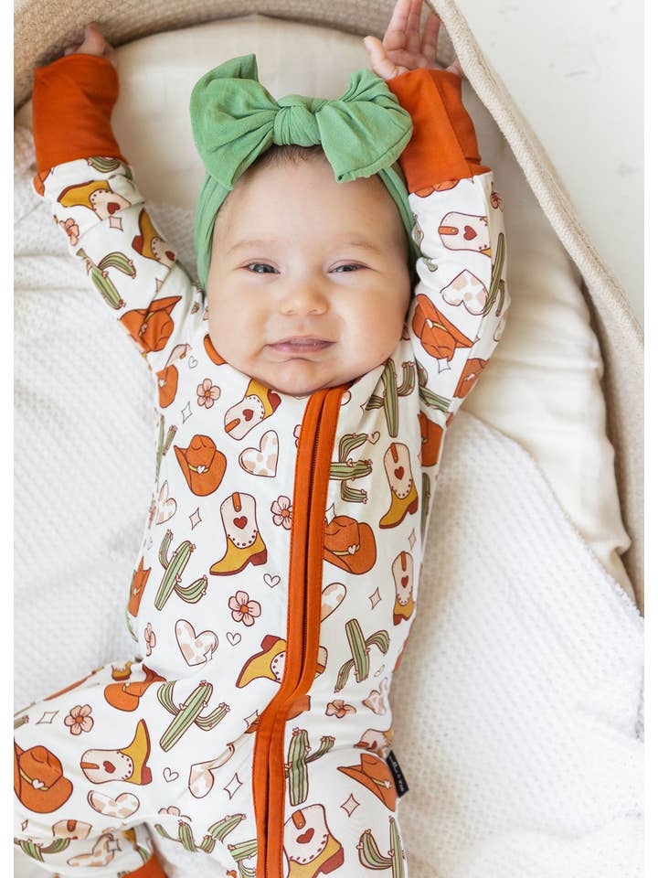millie + roo - Wholesale Jumpsuit - Baby - ZIP ROMPER - Howdy