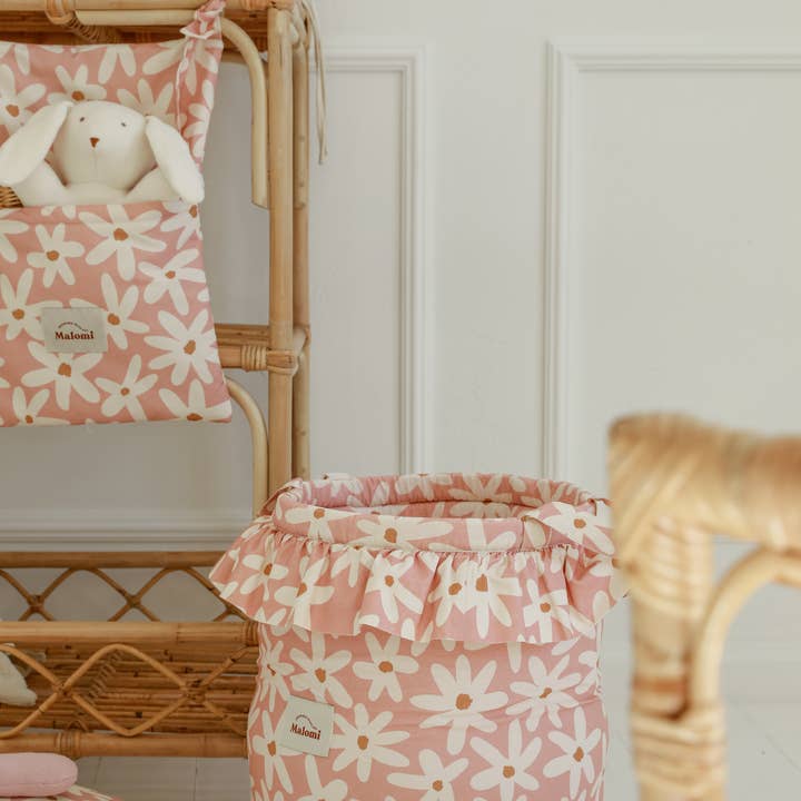 Malomi Kids - Wholesale Basket - Kids & Baby - Toy baskets and organizers Blush Daisy 1