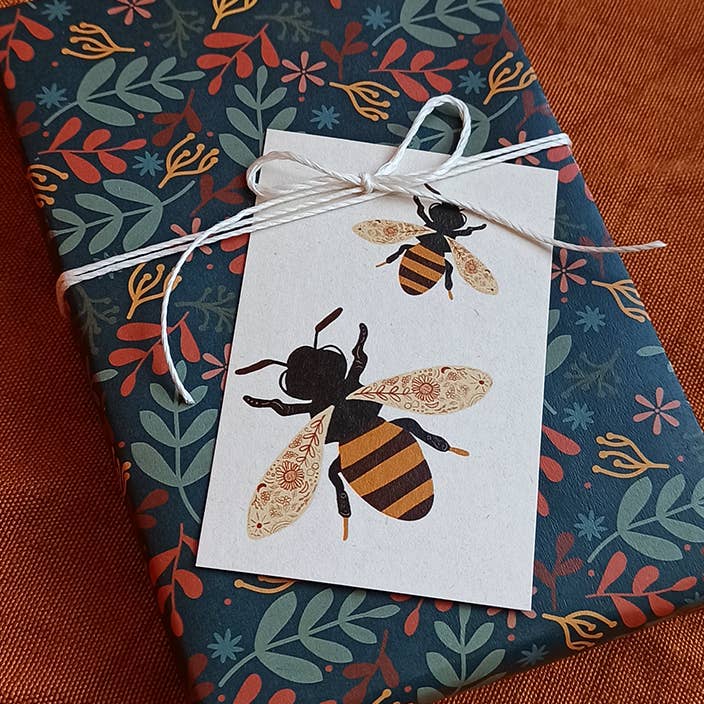 Gift tag - Bijen for wholesale by Silly Goose