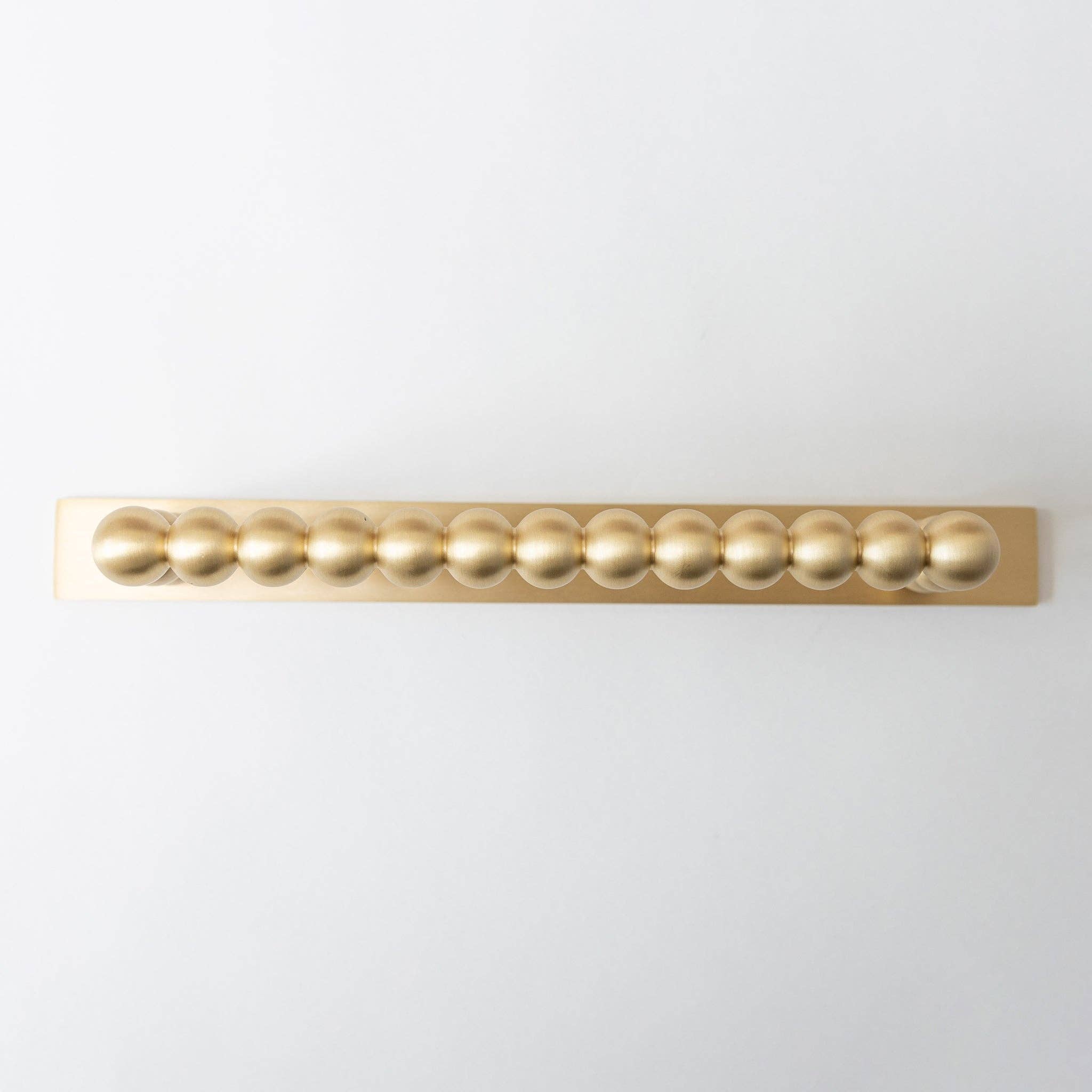 Brass bee – wholesale Knob/pull – Solid Brass Beaded Cabinet Pull Handles & Knobs - Satin Brass Finish4