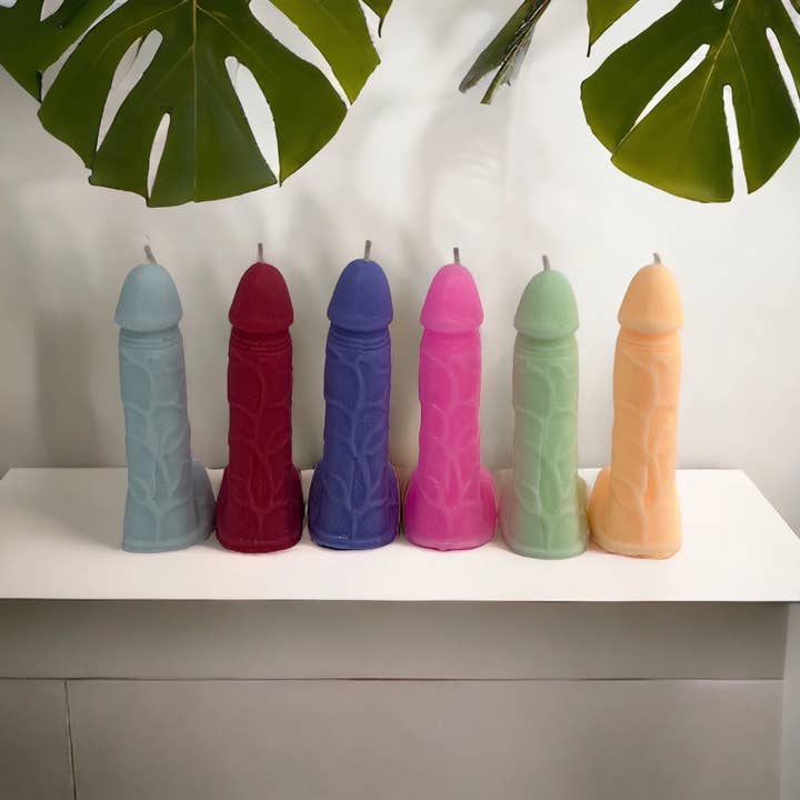 Intamo Pleasurables - Wholesale Pillar Candle - Wax Play Penis Candle Low Temperature Intamo Pleasurables