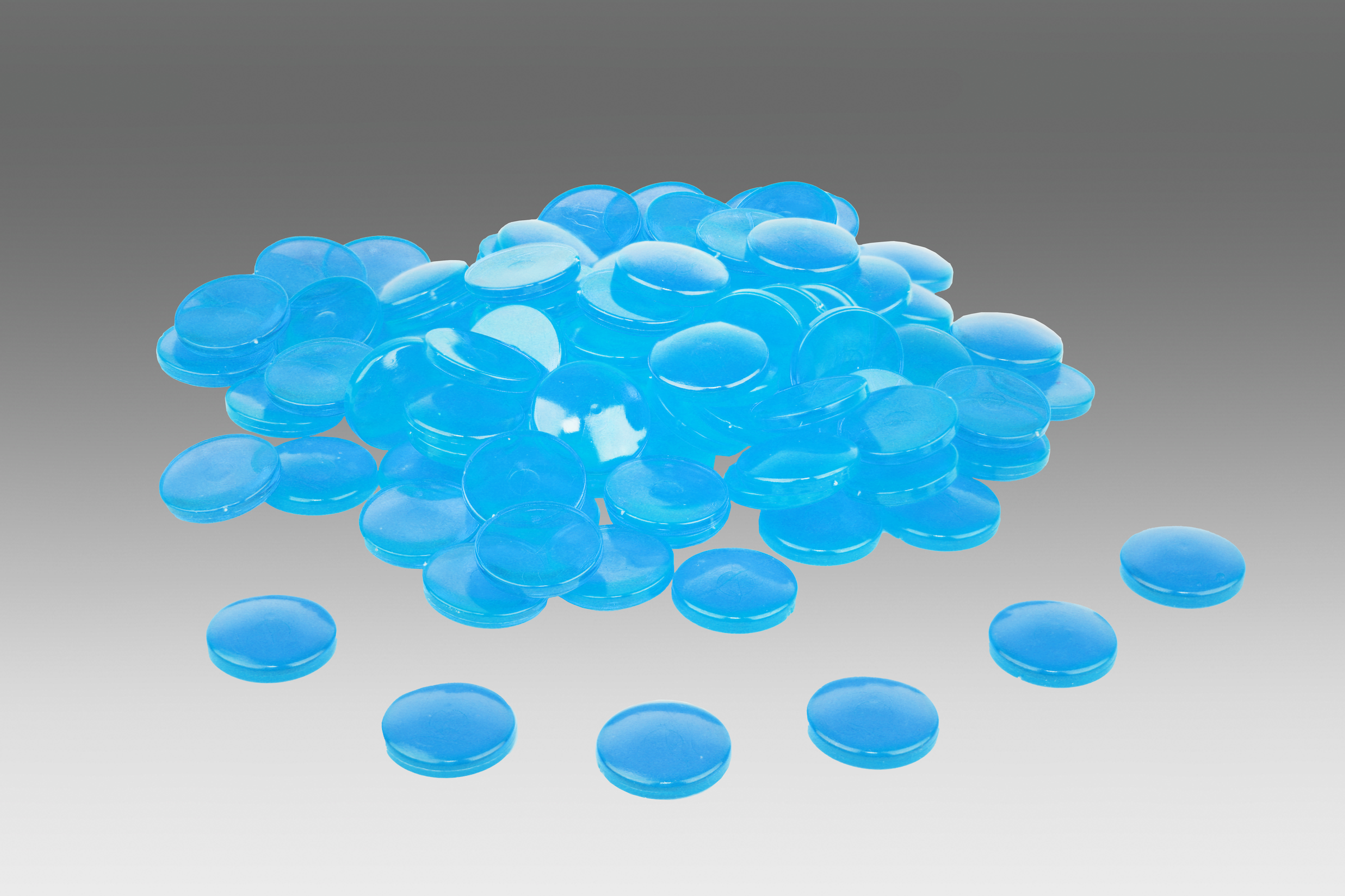 Wissner® aktiv lernen - Wholesale Decorative Panel - WISSNER® 100 pebbles ø 20 mm, nuggets made of RE-Plastic®1