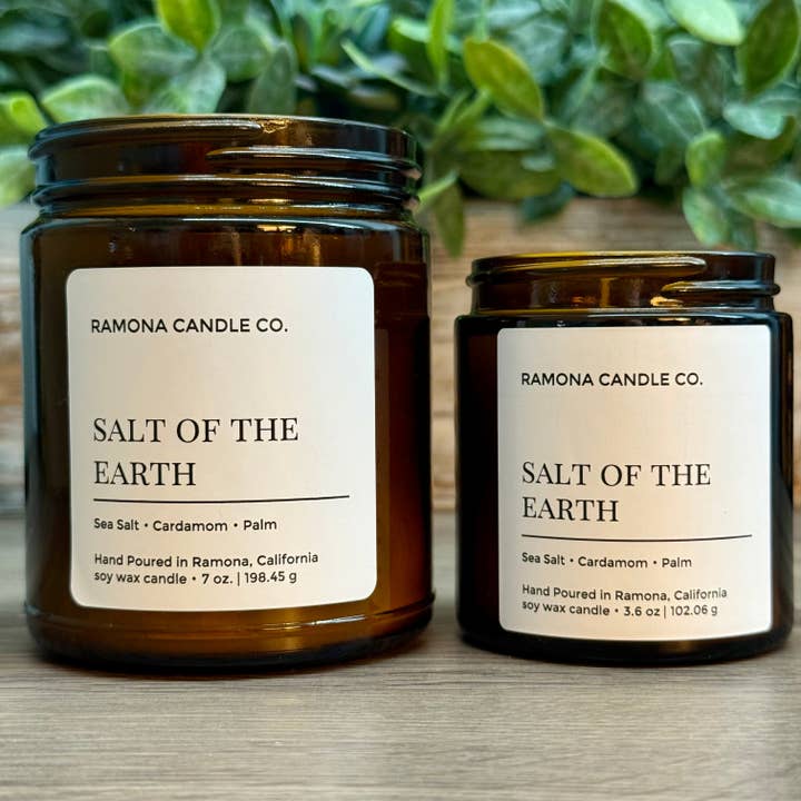 Ramona Candle Co. - Wholesale Jar/Filled Candle - Salt Of The Earth4