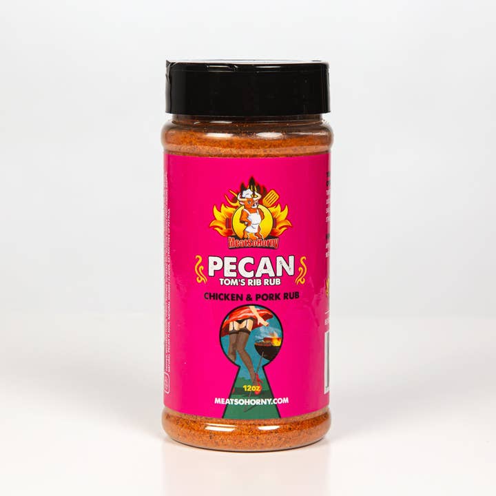 Pecan Tom's Rib Rub for wholesale by MSH NATION