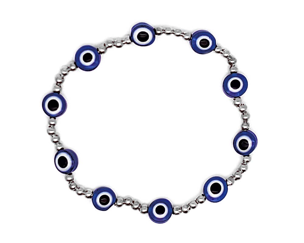 Pichincha - Wholesale Beaded Bracelet - Evil Eye Beaded Stretchy Bracelet9