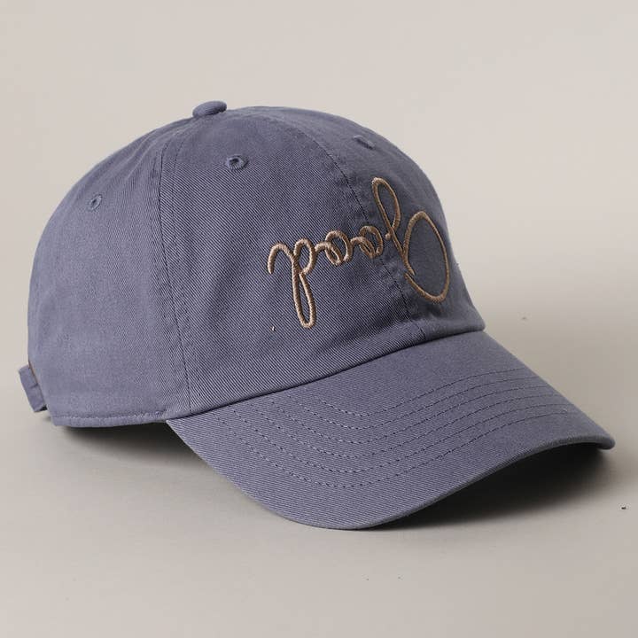 Fashion City - Wholesale Baseball Cap - Unisex - Good Upside Down Embroidery Baseball Cap1