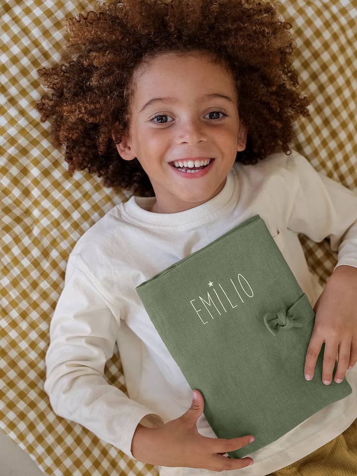 Barnabé, the personalisable health book cover for wholesale by Petit Picotin