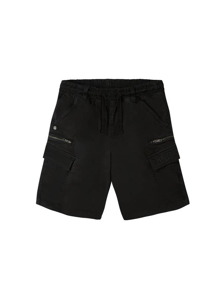 Scorpion Bay - Wholesale Shorts - Kids - Children's multi-pocket cargo shorts "Gothic Lettering"