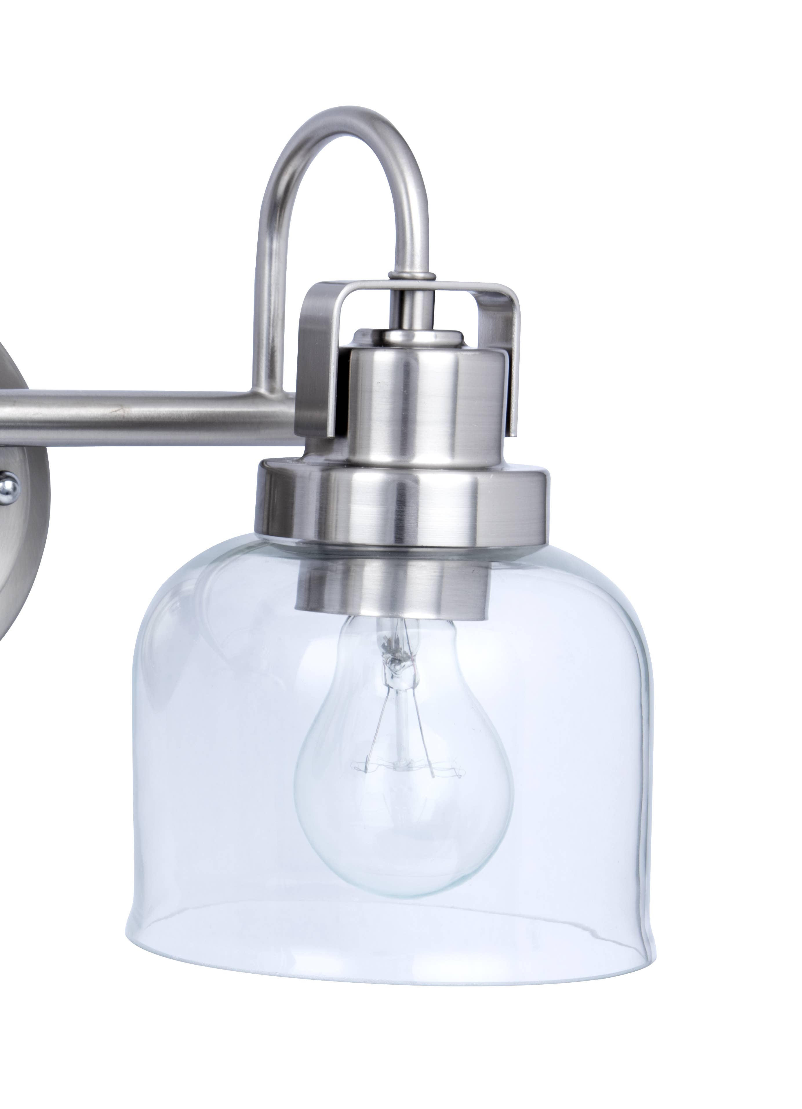 Brio Lighting - Wholesale Sconce - Sale -Brighton Nickel 2-Light Dimmable Vanity Bathroom Light7