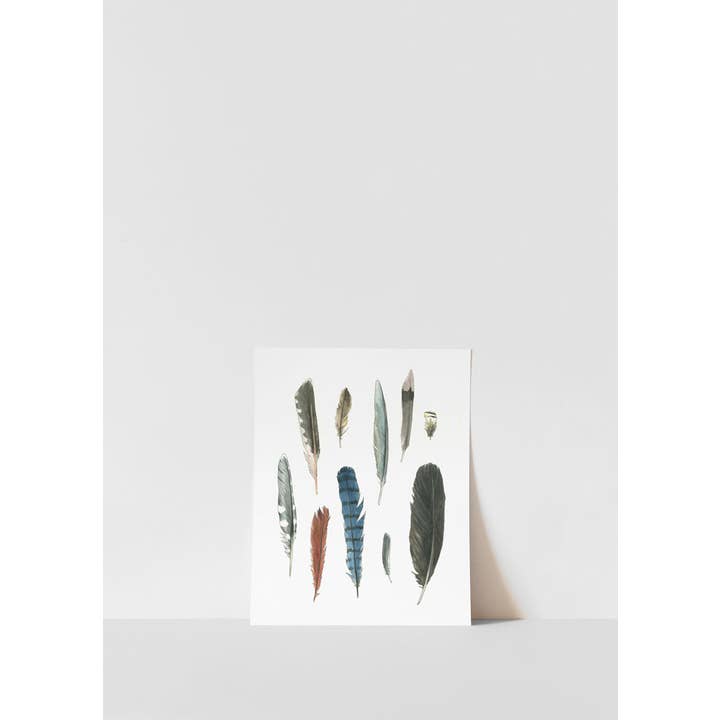 Impression de plumes de jardin pour la vente par Hey Hon