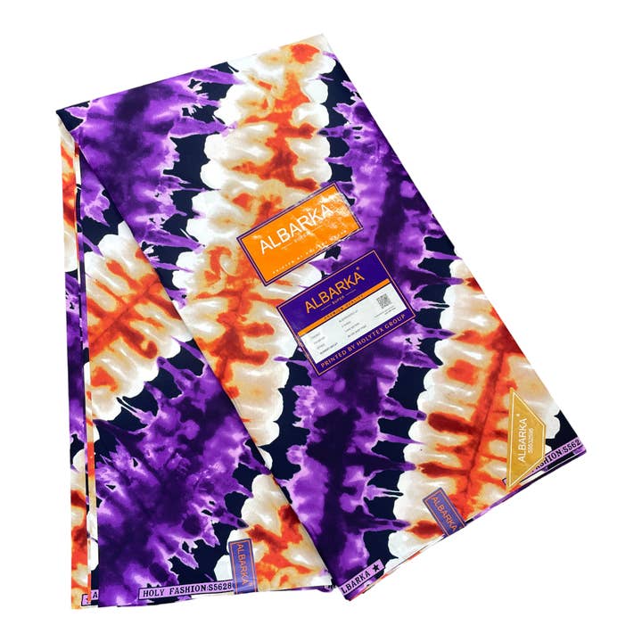 Afrikanskt tryckt tyg - 6 yards - Polycotton för wholesale av City Fabrics