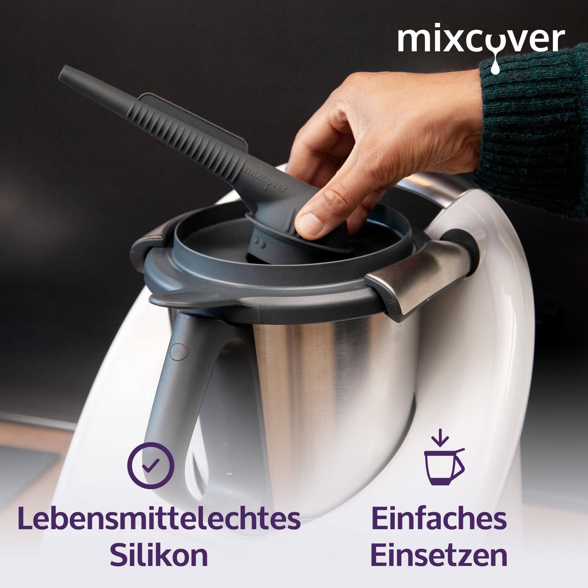 Mixcover GmbH - Wholesale Kitchen Tool/Gadget - Mixcover Steamy water vapor arrester steam attachment fume hood furniture protection steam pipe made of silicone compatible with Thermomix TM6 TM5 TM31 Monsieur Cuisine Connect Monsieur Cuisine Smart5