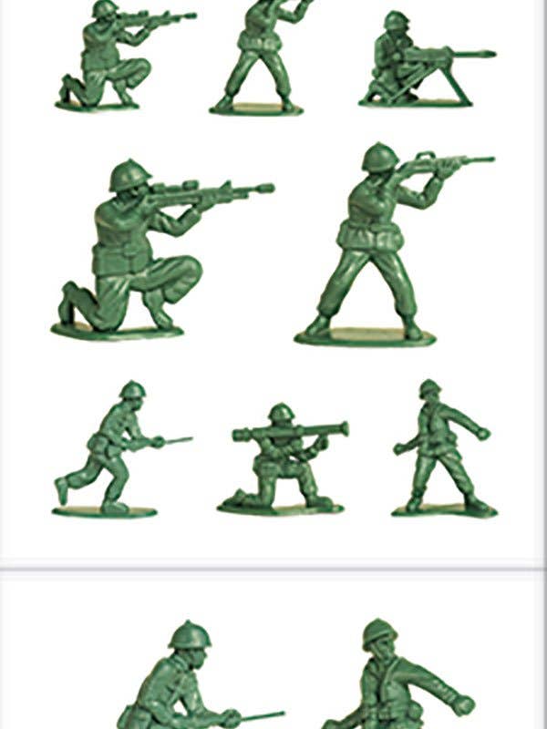 Army Mænd Sticker for engroshandel hos Paper House Productions