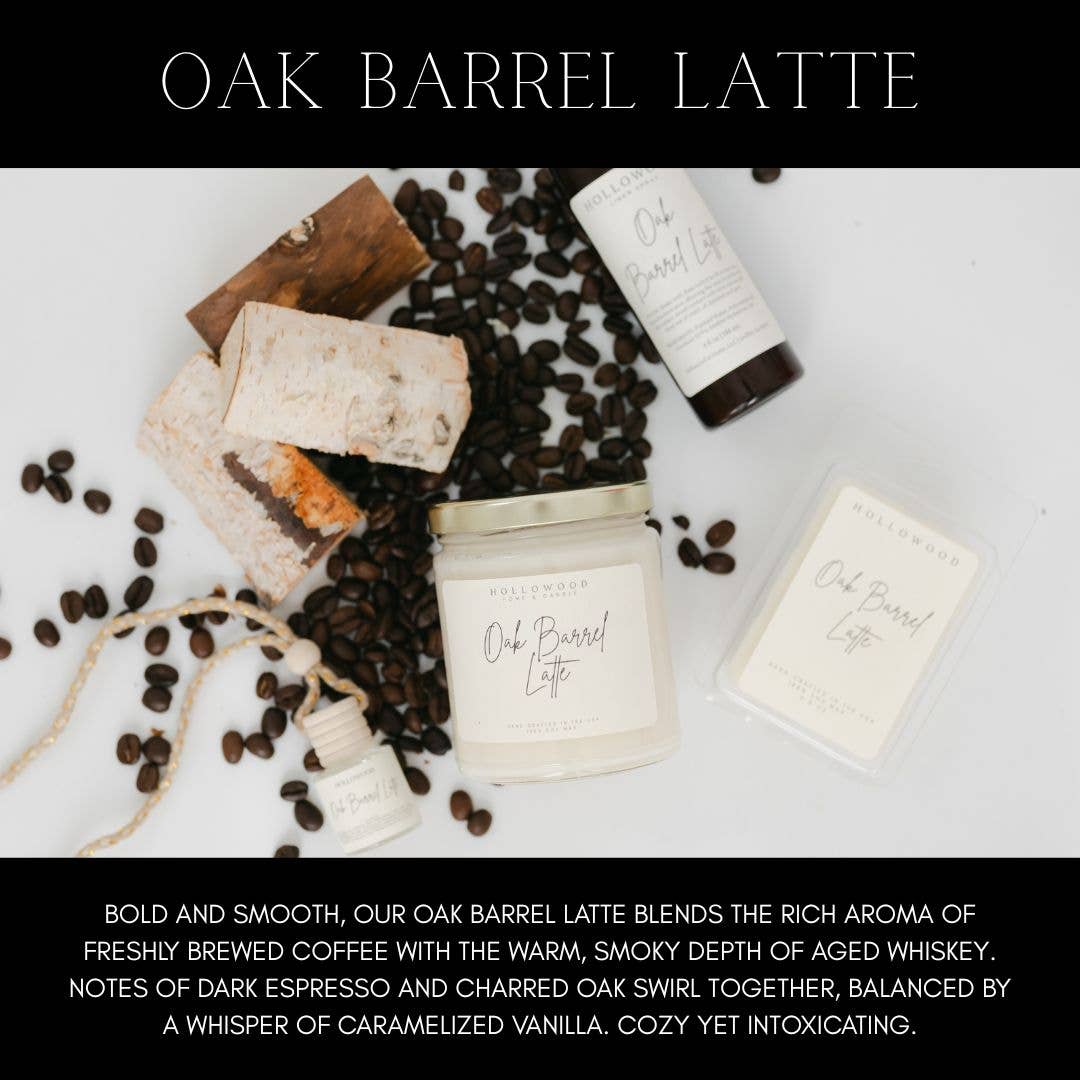 HOLLOWOOD FRAGRANCE – wholesale Wax melt – OAK BARREL LATTE | WAX MELT1