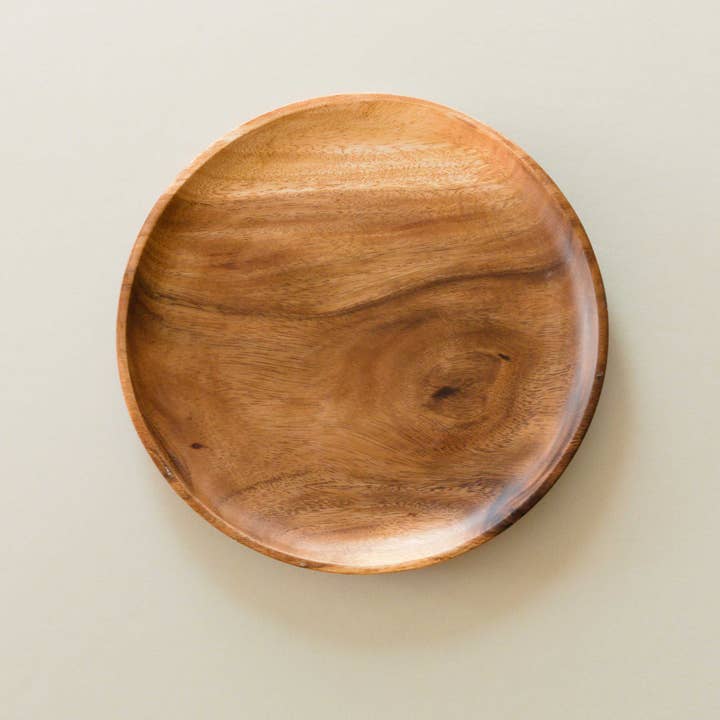 LIKHÂ - Wholesale Charger Plate - Acacia Round 12" Wood Plate - Charger Plate | LIKHA4