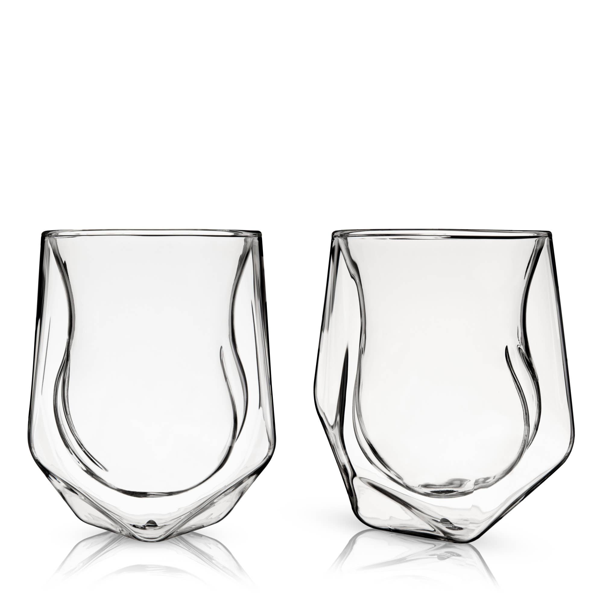 Viski - Wholesale Cocktail/Liquor Glass - Alchemi™ Double Walled Aerating Tasting Glass Set of 22