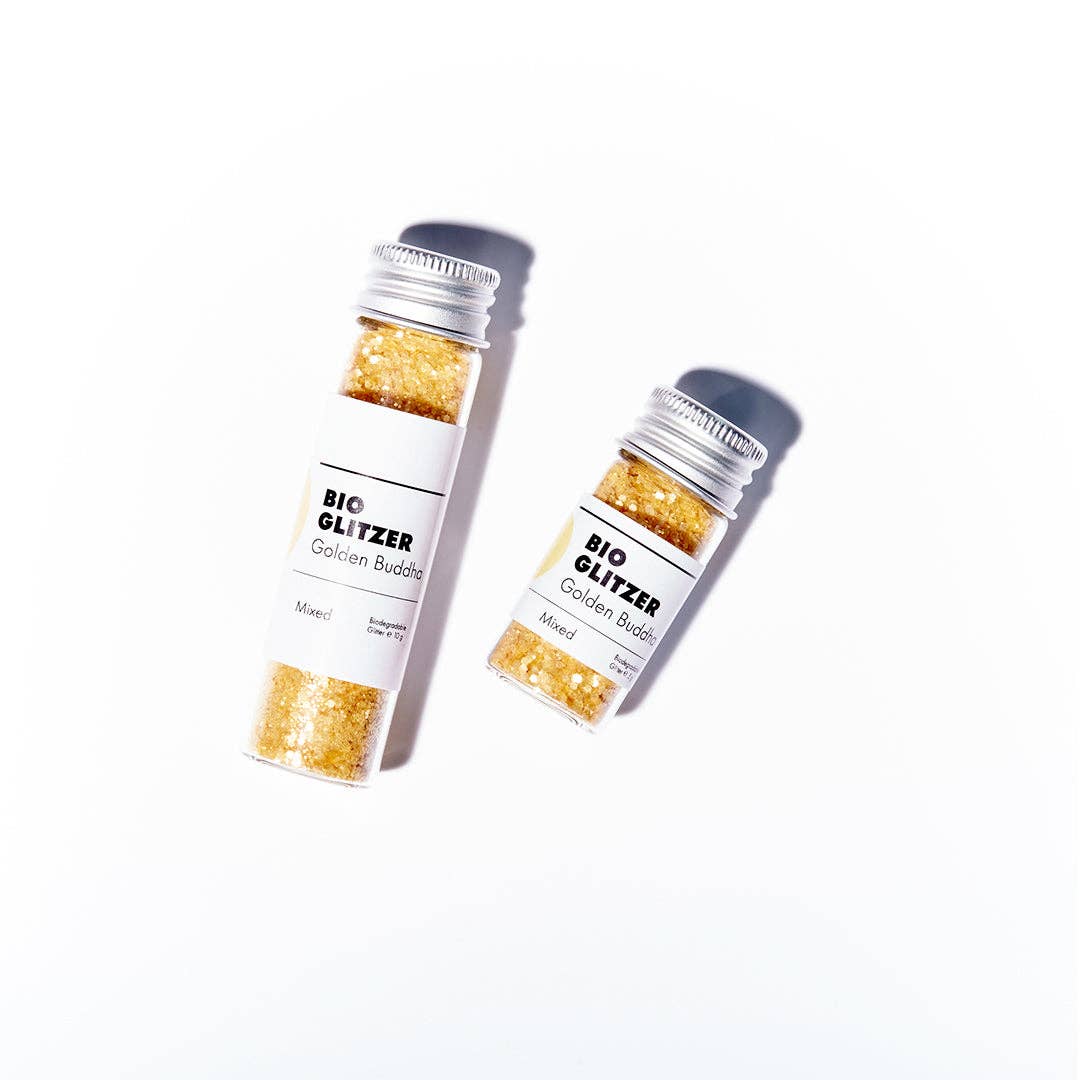 BIRKENSPANNER - Wholesale Confetti - ORGANIC GLITTER | GOLDEN BUDDHA MIXED | 5 GRAMS1
