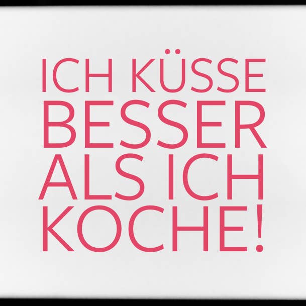 Magnet, 79 x 53mm, I KISS BETTER THAN I COOK! for wholesale by 17;30