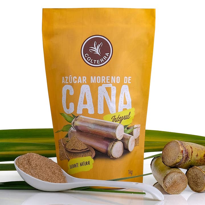 COLTERRA - Venta al por mayor Azúcar - Azúcar de caña integral sin refinar / Panela 800G