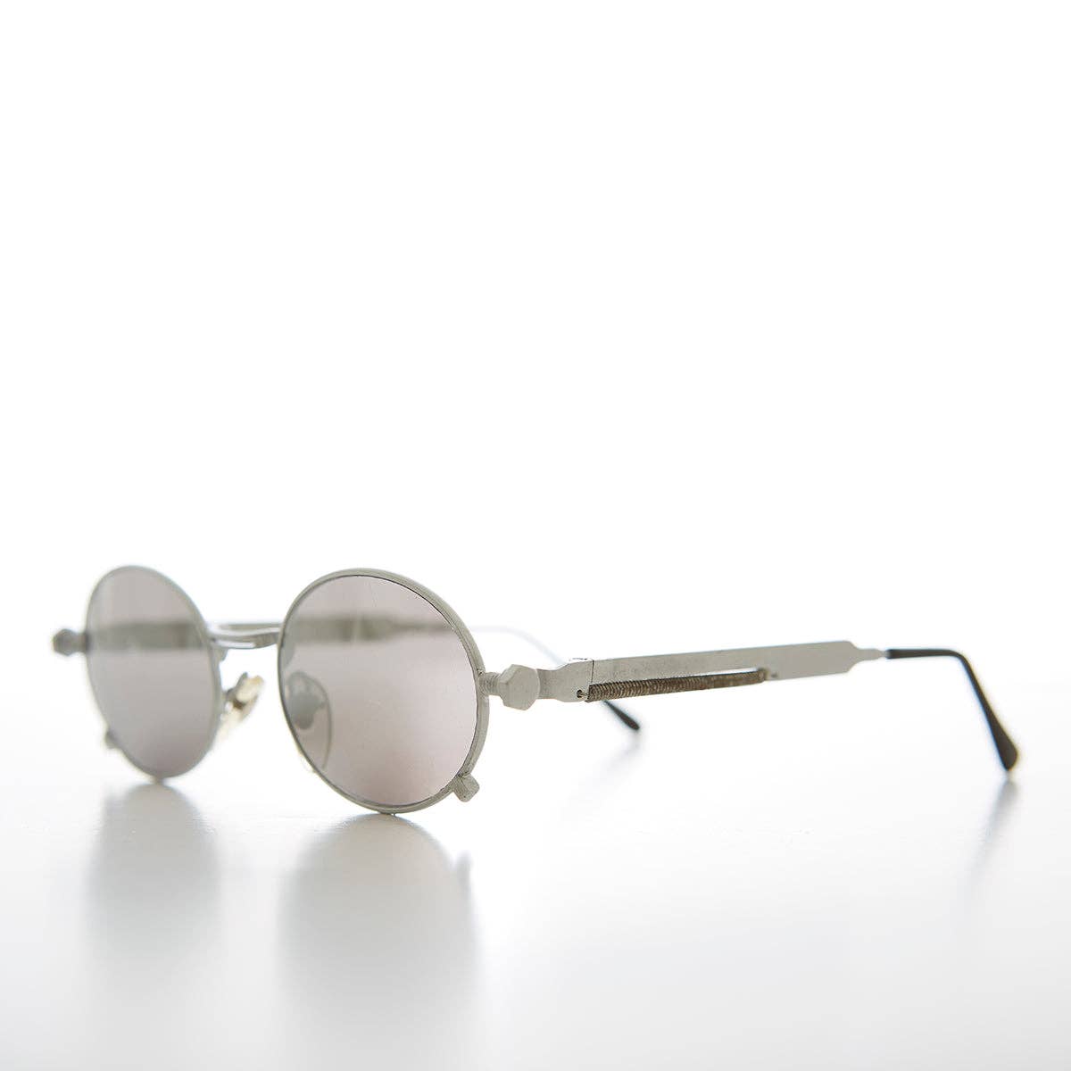 SUNGLASS MUSEUM - Vendita all'ingrosso Occhiali da sole - Unisex - Occhiali da sole vintage in metallo con aste a spirale - Corp2