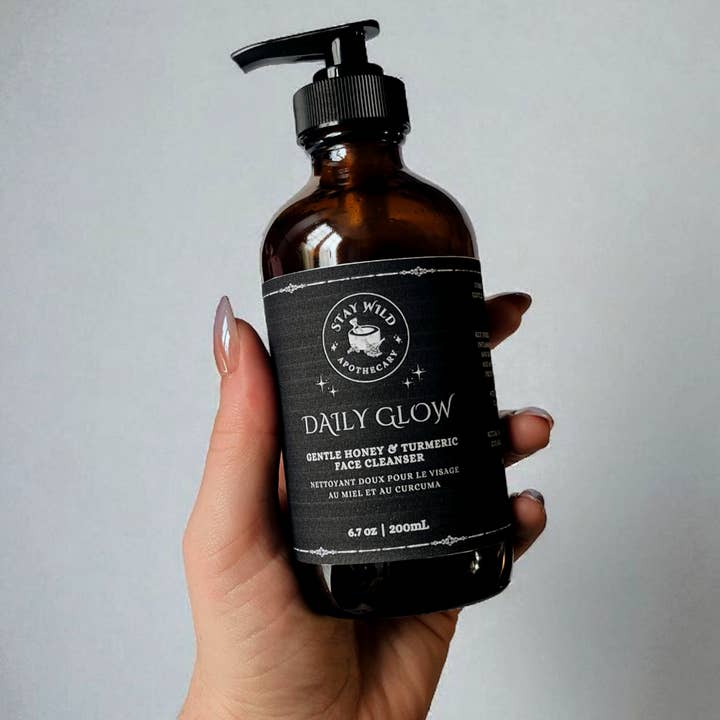 Stay Wild Apothecary – wholesale Facial cleanser – Daily Glow Organic Face Cleanser1