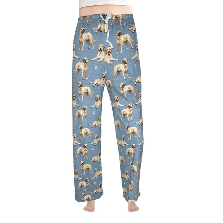 E&S Pets - Wholesale Sleepwear Bottom - Women's - Labrador Yellow Pajama Bottoms - Pet Lover Pajama Pants
