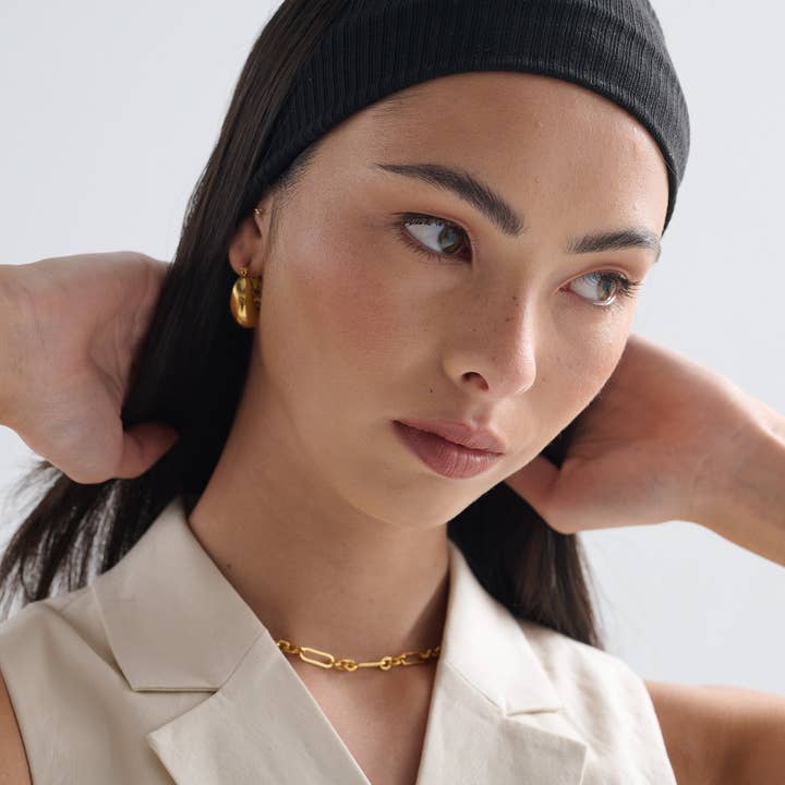 Angels Whisper Accessories - Wholesale Fashion Headband - Women's - Solid Basic Ribbed Headband - Black2