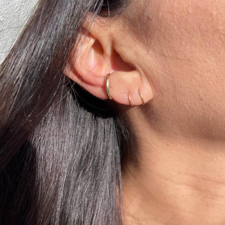 AVA Handmade Jewelry – Großhandel Hoops – Endlose winzige Reifen; Nasenring; Nasenring; Nasenpiercing Ring; Goldener Nasenring; silberner Nasenring; winziger Nasenring; 6 mm; 7 mm; 8 mm; 9 mm; 10 mm5