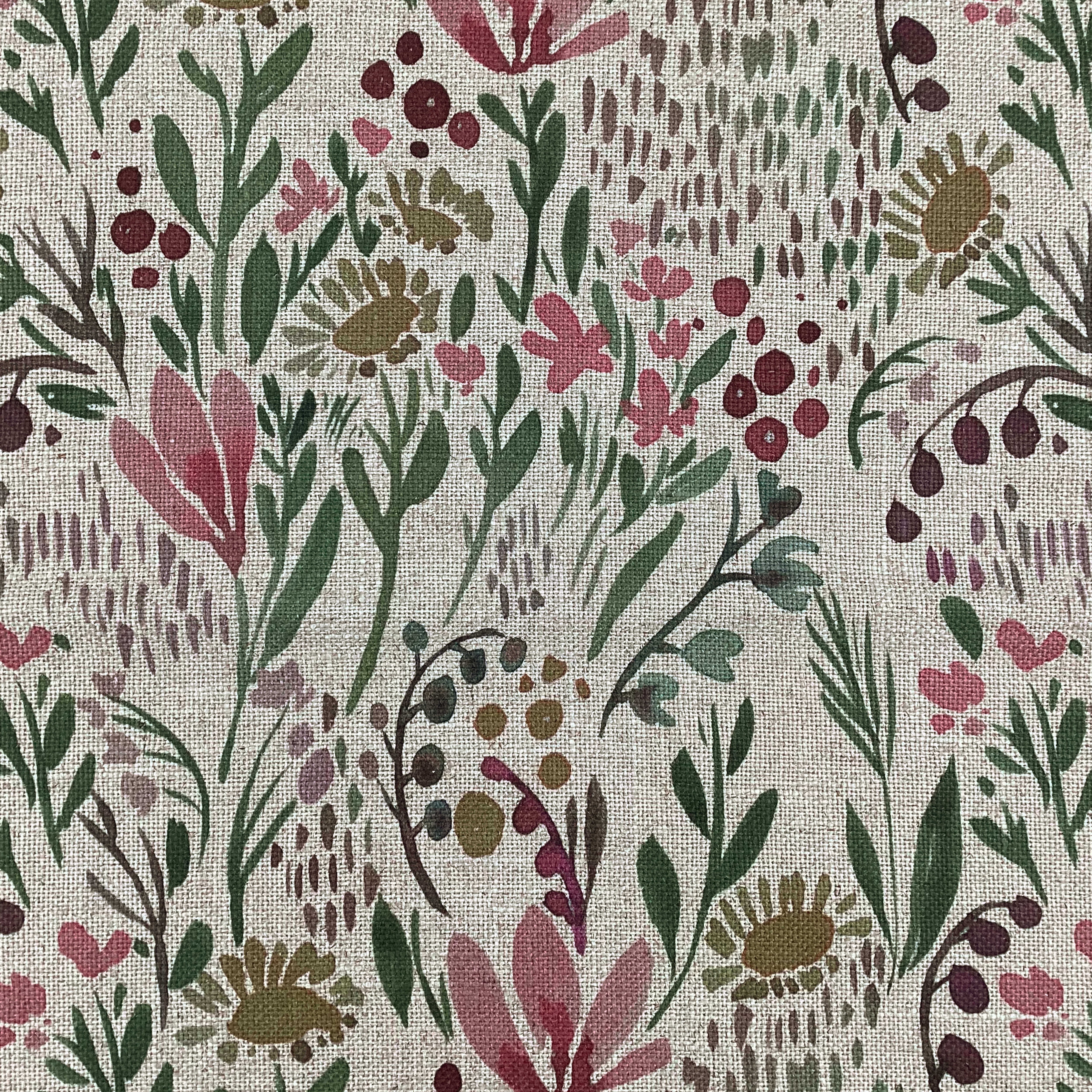 SG HOGAR – wholesale Fabric – Linen viscose cut fabric printed by Leny 124-5 width 280 cm0