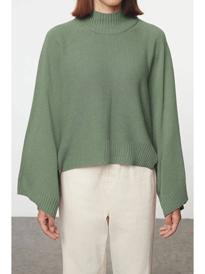 Hoxton Gal – Pulôver - Mulher por atacado – Camisola de Malha com Mangas Largas e Largas13