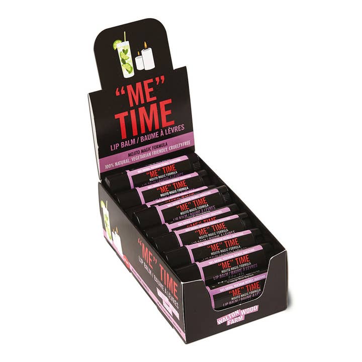 Me Time - Lip Balm Pack/20pc - Mojito Magic for wholesale by Walton Wood Farm Corp.