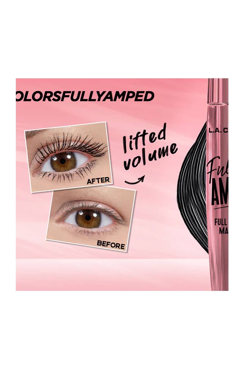 PINEAPPLE Beauty - Wholesale Mascara - LA Colors CBMS813 Black Fully Amplified Mascara - 3pc4