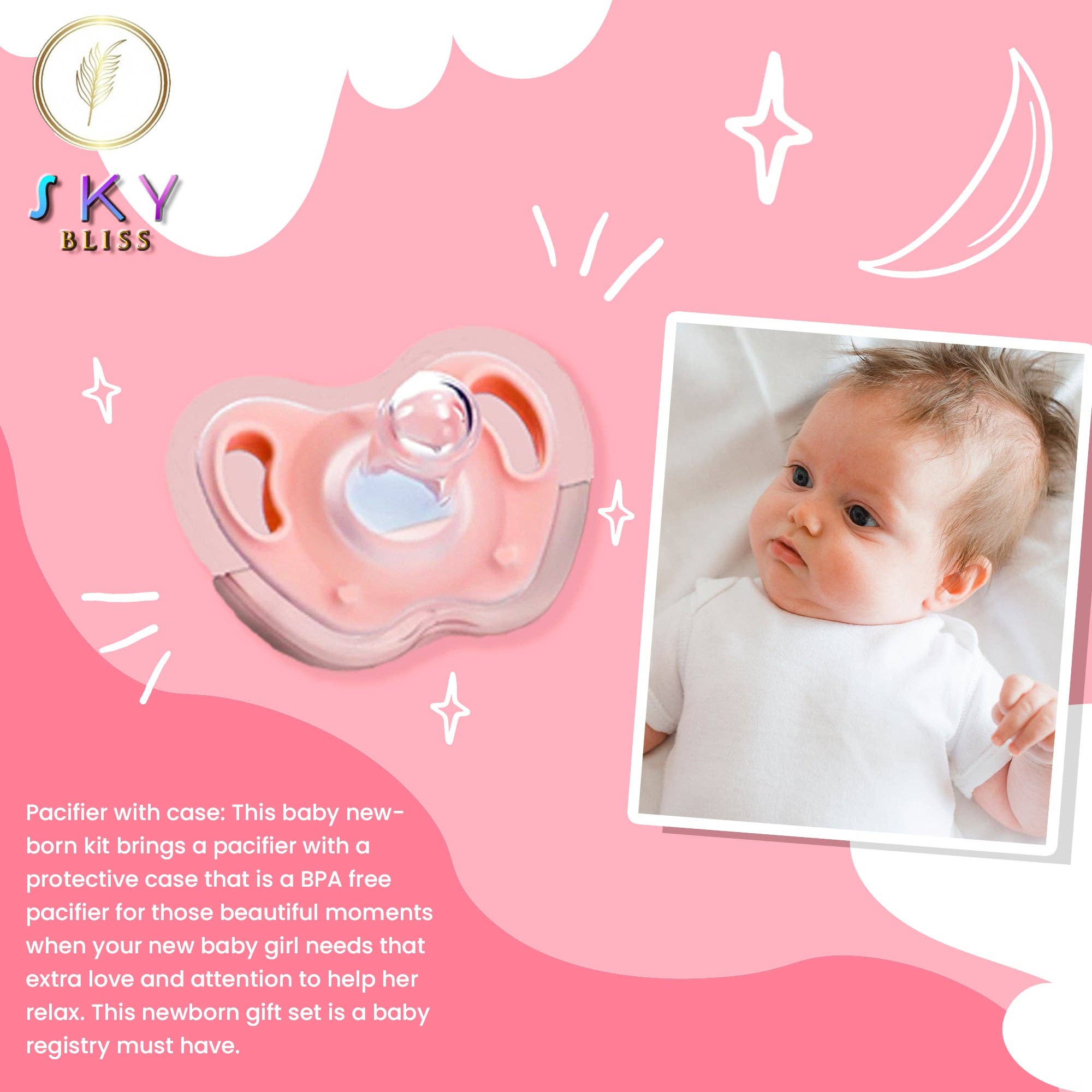 SKY BLISS - Wholesale New Mom Gift Box/Set - Sky Bliss Baby Gift Box9