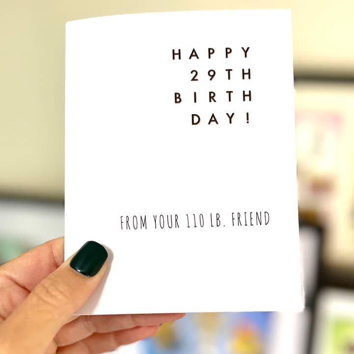 Funny Birthday Card for Older Friends for wholesale by Gifts That Give Studio