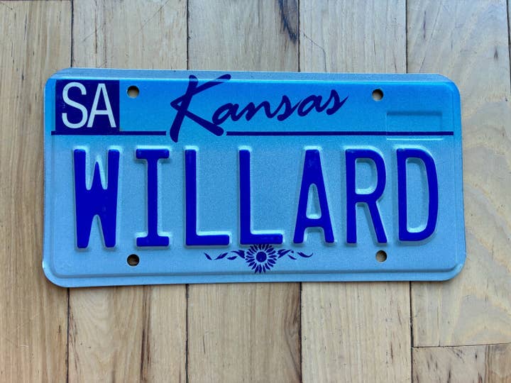 Matrícula Personalizada de Kansas 2000 para venta al por mayor de RusticPlates