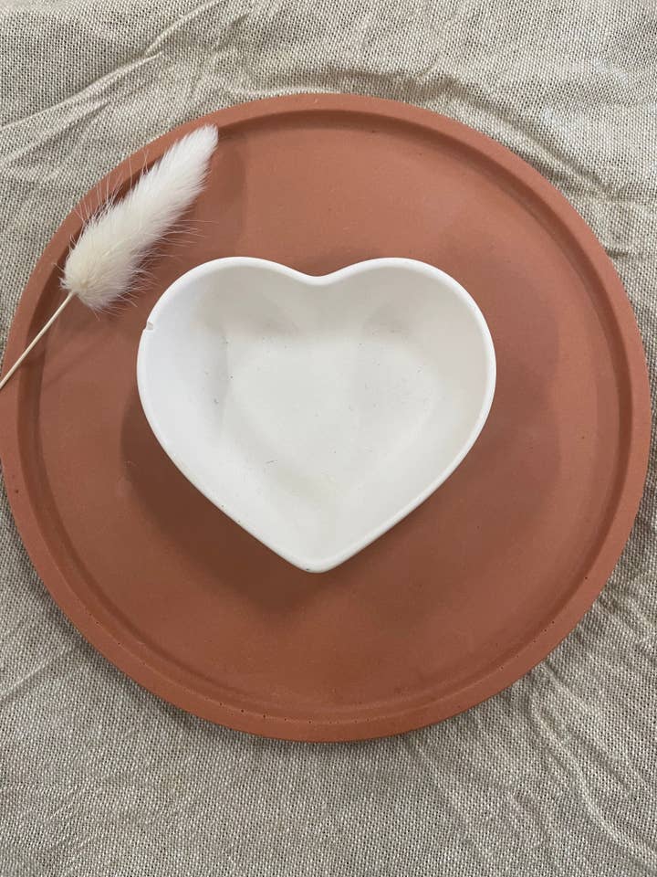 Petite Heart Trinket Dish for wholesale by Haven Homewares