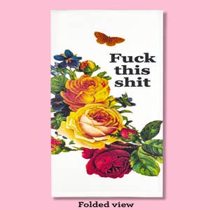 I See You Fake Bitches dishtowel – Bad Grandma Designs