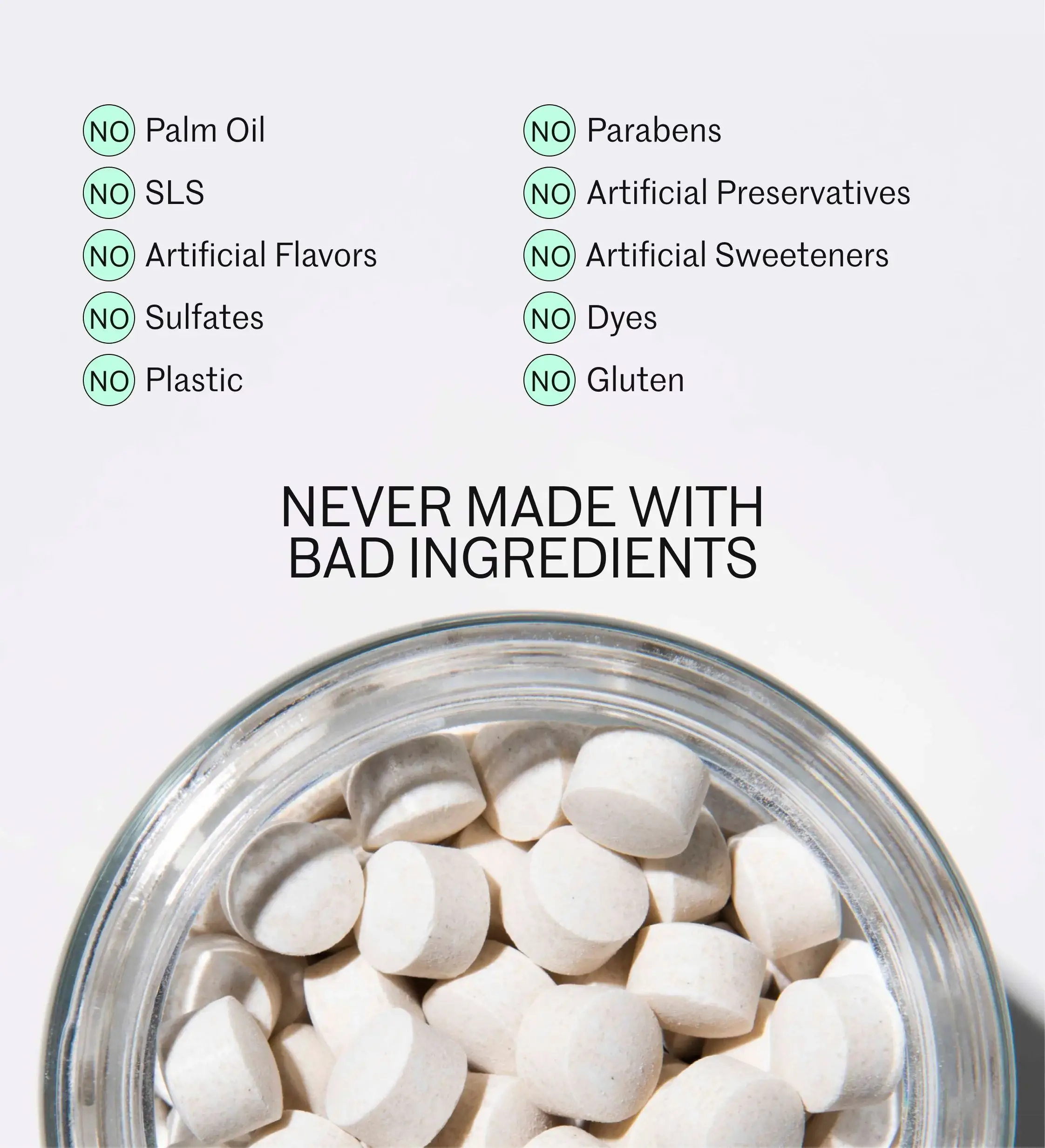 BITE - Wholesale Toothpaste - Toothpaste Bits with Fluoride - 2oz - Mint 1