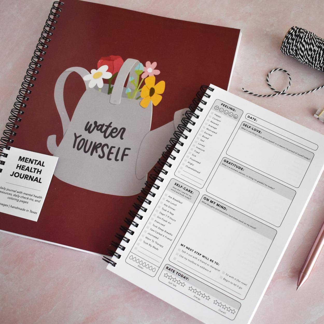 Kyn You Believe It - Vente Journal intime - Journal de santé mentale WaterYourself1