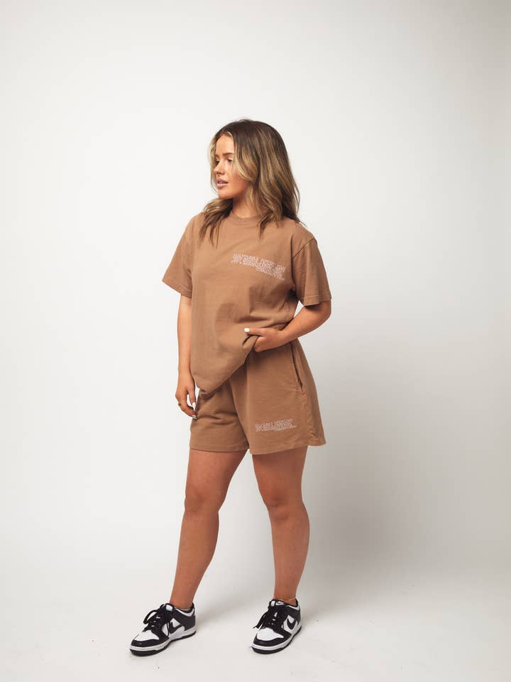 Mocha Short for wholesale by Parker Moss