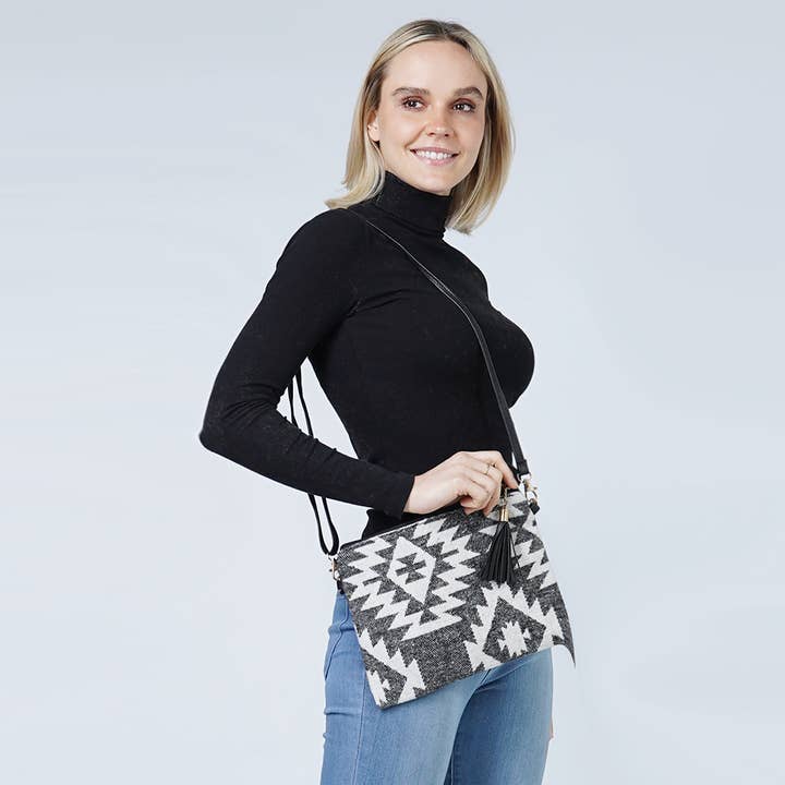 Pochette à bandoulière I Love Western pour la vente par Fashion City