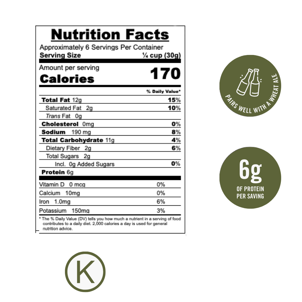 Ferris Coffee & Nut Co. - Wholesale Trail Mix - Craft Beer Mix (Cheddar Jalapeño) 6 oz.3