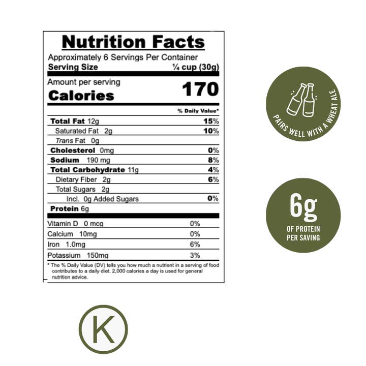 Ferris Coffee & Nut Co. - Wholesale Trail Mix - Craft Beer Mix (Cheddar Jalapeño) 6 oz.3