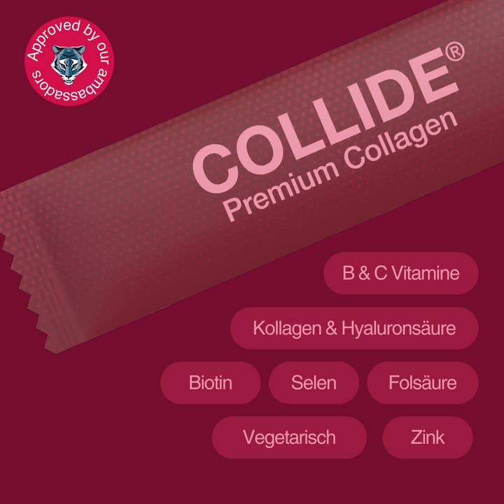 COLLIDE – wholesale Oralt tillskott/Vitamin – COLLIDE kollagen- och hyaluronsyre pulver med körsbärssmak1