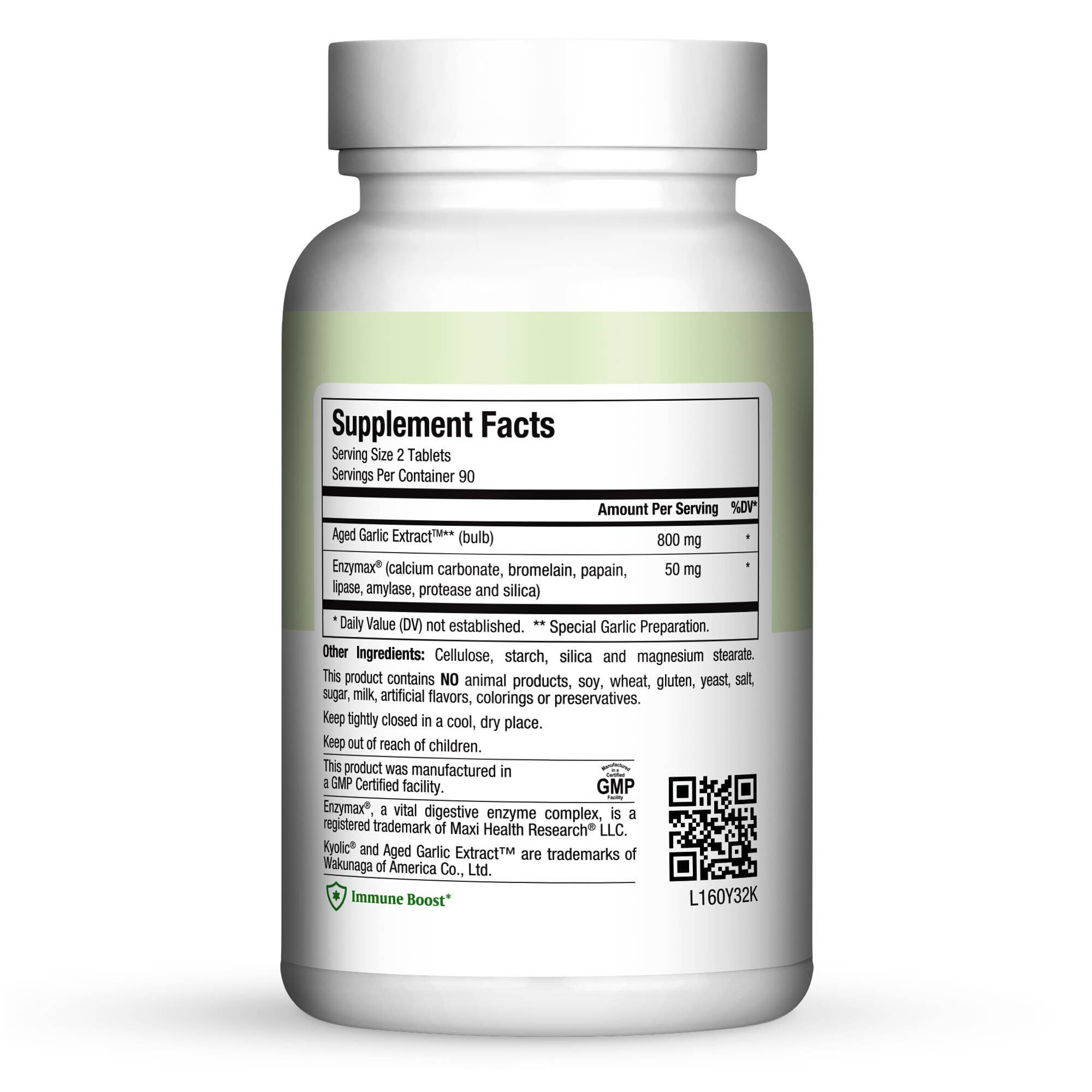 Maxi Health - Wholesale Oral Supplement/Vitamin - Kyolic Tablets3