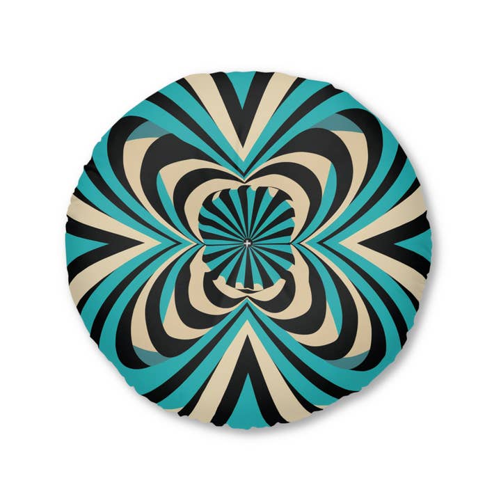 Hector Kleopatra - Round Floor Pillow for wholesale by Velvet Rust
