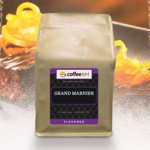 Grand Marnier Flavored Coffee for wholesale by CoffeeAM