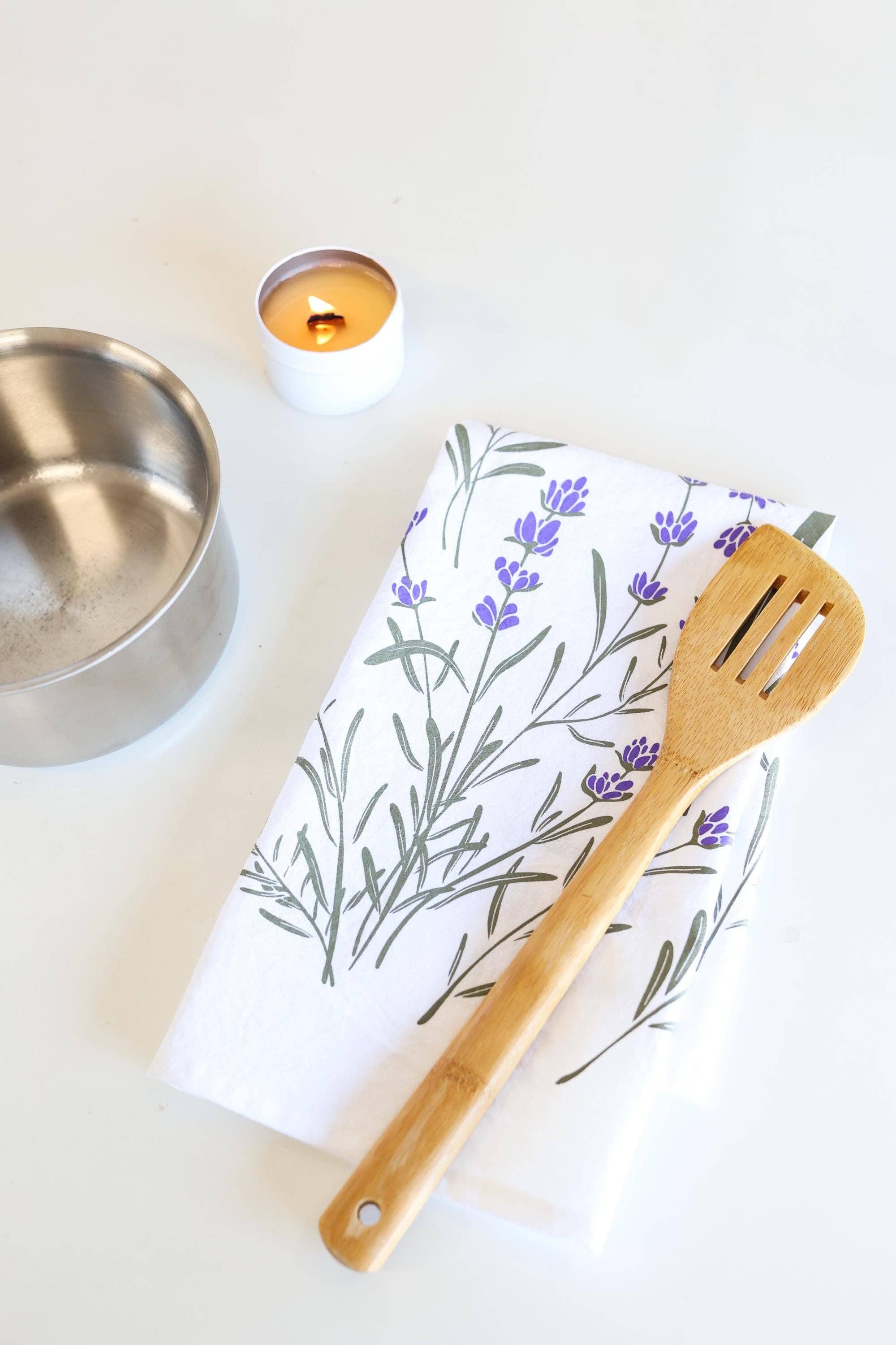 Highland Ridge  |  Handmade Home Decor - Wholesale Tea Towel - Lavender Tea Towel5